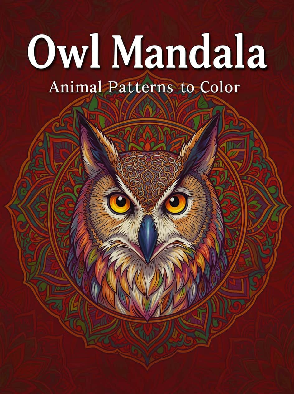 Animal Mandalas cover concept